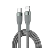 Wiwu Wi-c017 Concise Serisi Type-c To Lightning Pd Data Şarj Kablo 30w 2 Metre Gri