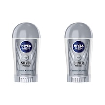 Nivea Stick Silver Protect Erkek 40Ml X 2 Adet