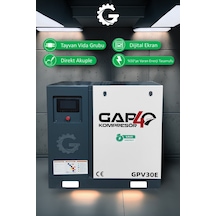 Gap Kompresör İnvertörlü Vidalı Hava Kompresörü 30 HP Tek Makine GPV30e Gap Kompresör İnvertörlü Vidalı Hava Kompresörü 30 HP Tek Makine GPV30e