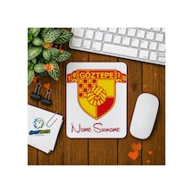 Kişiye Özel Göztepe Spor Baskılı Oyuncu Mousepad 0154