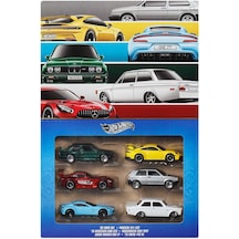 Jlb25 Hot Wheels Euro Style 6lı Araç Paketi 1:64