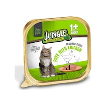 Jungle Tavuklu Pate Yetişkin Kedi Yaş Maması 100 G