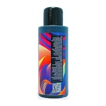 Çok Amaçlı Su Bazlı Akrilik Boya, 120ml, Ahşap, Cam, Seramik, Metal, Kumaş, Plastik İçin Siyah 0,15 L