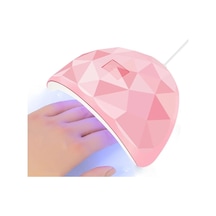 Lulaa 54w Usb Kabin Uv Led Tırnak Jeli Led Lamba Çivi Aksesuarları İçin A-pink Usb