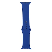 Ekılıf - Apple Uyumlu  Watch 42mm - Kordon Band Serisi Klasik Kordon Silikon Strap Kayış - Plan
