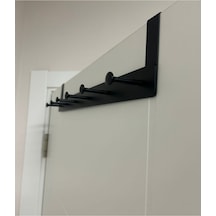 Kapı Askısı Panel Kapı Askılığı Metal Siyah Tr Diğer