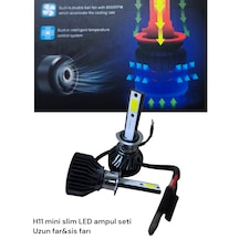 H11 Mini Slim Led Ampül Seti