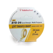 Yıldızlar Byb-04 Çift Tarafli Filmik Bant 24 Mm 25 Mt