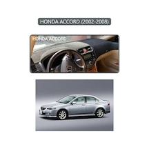 Honda Accord 2002-2008torpido Koruma Halısı Gri Kenar
