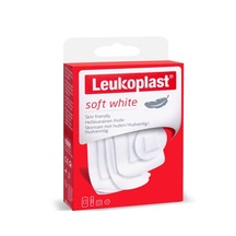 Leukoplast Soft White 19X72Mm 12 Ad.. 6X22Mm 6 Ad.. 38X72Mm