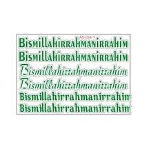 A5 Sticker 037 Tek Paket Çoklu Sticker Standart