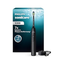 Philips Sonicare 5300 Elektrikli Diş Fırçası, 2 Yoğunluk Seviyeli Sonic Diş Fırçası, Basınç Kontrolü, Easystart, Smartimer Ve Brushpacer, Siyah, Model Hx7101/01 Yeni Teknoloji