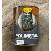 Polimetal Hammer Çelik Kapı Boyası Metal Ferforje Boyası Altın Sarısı