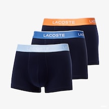 Lacoste Erkek 3 Lü Boxer 5H3401-Lxm (552813212) Lacivert