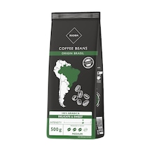 Rıoba Çekirdek Kahve 500 G Brazil - %100 Arabica Kavrulmuş Kahve Çekirdekleri 2'li Ekonomik Pak Tarı