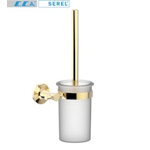 Serel Purity Tuvalet Fırçalığı Camlı Altın Görünümlü 140113010A