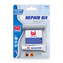Bestway Hardwalk 62022 Repair Kit Şişme Ürün Tamir Seti Pvc Yama Ve Vinil Yapıştırıcı Havuz, Şişme Yatak Ve Botlar İçin