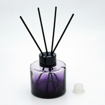 Boş Silindir Bambu 100 ML 4 Adet Mor Boş Oda Şişesi