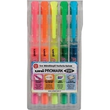 Zekicocuk-Uni-Ball Fosforlu Kalem Promark Eye Cep Tipi 5 Li Usp-105 5C