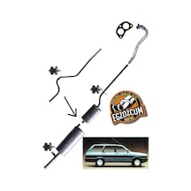 Renault 12 Reno Toros Sw 80-88 Komple Egzoz Takımı Eksoz Seti 4 Parça
