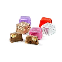 Dökme Oluklu Taş Çikolata Karışık 250g