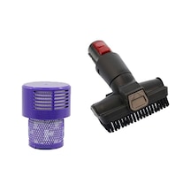 Dyson V10 Total Clean İle Uyumlu Filtre Ve Mobilya Fırçası Seti