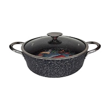 Oms İndüksiyonlu 24 CM Granit Karnıyarık Tenceresi
