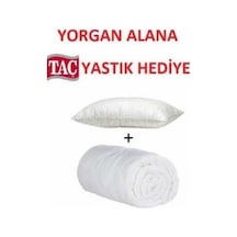 Taç Comfort Microfiber Yastık Hediyeli Tek Kişilik Yorgan Set