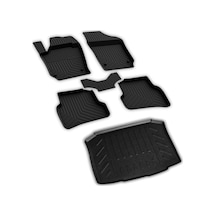 Seat Ibiza Ferrous 4D Paspas ve 3D Bagaj Havuzu 2009 2016