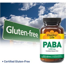 Country Life Paba 1,000 Mg 60 Tablet