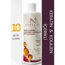Keratin Ve Kolajen İçerikli Dolgunlaştırıcı Canlandırıcı Şampuan 400 Ml Tüm Saç Tipleri