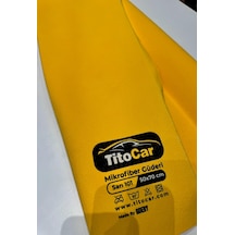 Titocar Mikrofiber Güderi Bez Sarı 101 50x70 Cm