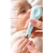 Babyjem Kolay Kavrama Bebek Tırnak Makası Mavi