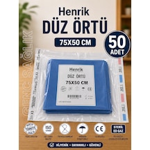 Steril Cerrahi Düz Örtü 75 50 Cm 50'li