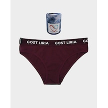 Gost Liria - Calm Kadın Slip Külot Bordo Bordo