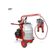 Melasty Ecomini Last Point Tekli İnek Süt Sağma Makinesi Alüminyum Güğüm-kauçuk Memelik Kuru Pompa -3178