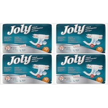 Joly Belbantlı Large Büyük Boy Hasta Bezi 120 Adet 4x30 Paket L