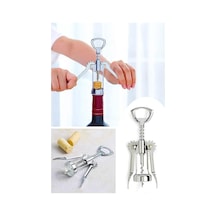 Jouis Tirbuşon Açacak Metal Şarap Açıcı 304 Paslanmaz Çelik Mantar Kapak Açacağı, Dayanıklı Ve Ergonomik Diğer