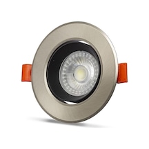 Noas 5 Watt Saten Kasa Led Spot Gunışığı Işık 2 Adet Nemrut Yl28-2502 Saten Siyah