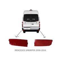 Mercedes Sprinter Sağ Sol Arka Tampon Reflektörü 2006--2016