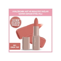 Maybelline New York Serum Etkili Hyalüronik Asit Ve Besleyici Yağ İçeren Matte Ruj 001 Crop Top