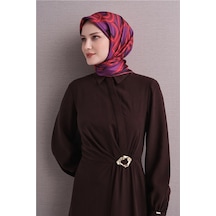 Armine Saf İpek Twill Eşarp 9614d 01 Çok Renkli