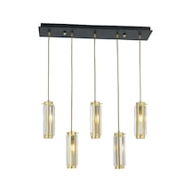 Natali 5Li Sirali Eskitme Sarkit Salon- Yemek Masasi Avize