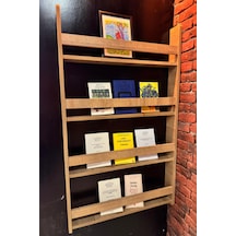 Montessori 4 Raflı Mdf Çocuk Kitaplığı