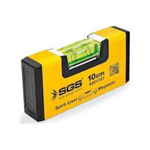 Tr Sgs Alimünyum Mıknatıslı Su Terazisi Mini 10cm