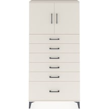 Arges Dolap 2 Raflı 6 Çekmeceli 2 Kapaklı 88x30x182 Aytaşı-ay... Aytaşı