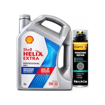 Shell Helix Extra Pro Arl 5w-30 3 5 Litre + Lastik Tamir Kiti 400 ML