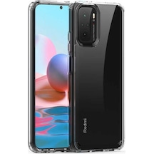 Smcase Xiaomi Poco M5s Kılıf Hybrid Coss Sert Silikon