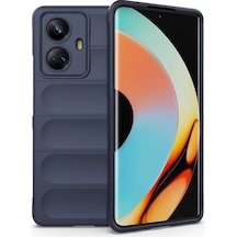 Ilkeshop Newface Realme 10 Pro 5g Kılıf Optimum Silikon - Lacivert