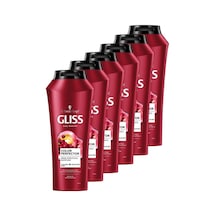 Schwarzkopf Gliss Color Perfector Renk Koruyucu Şampuan 6 x 500 ML
